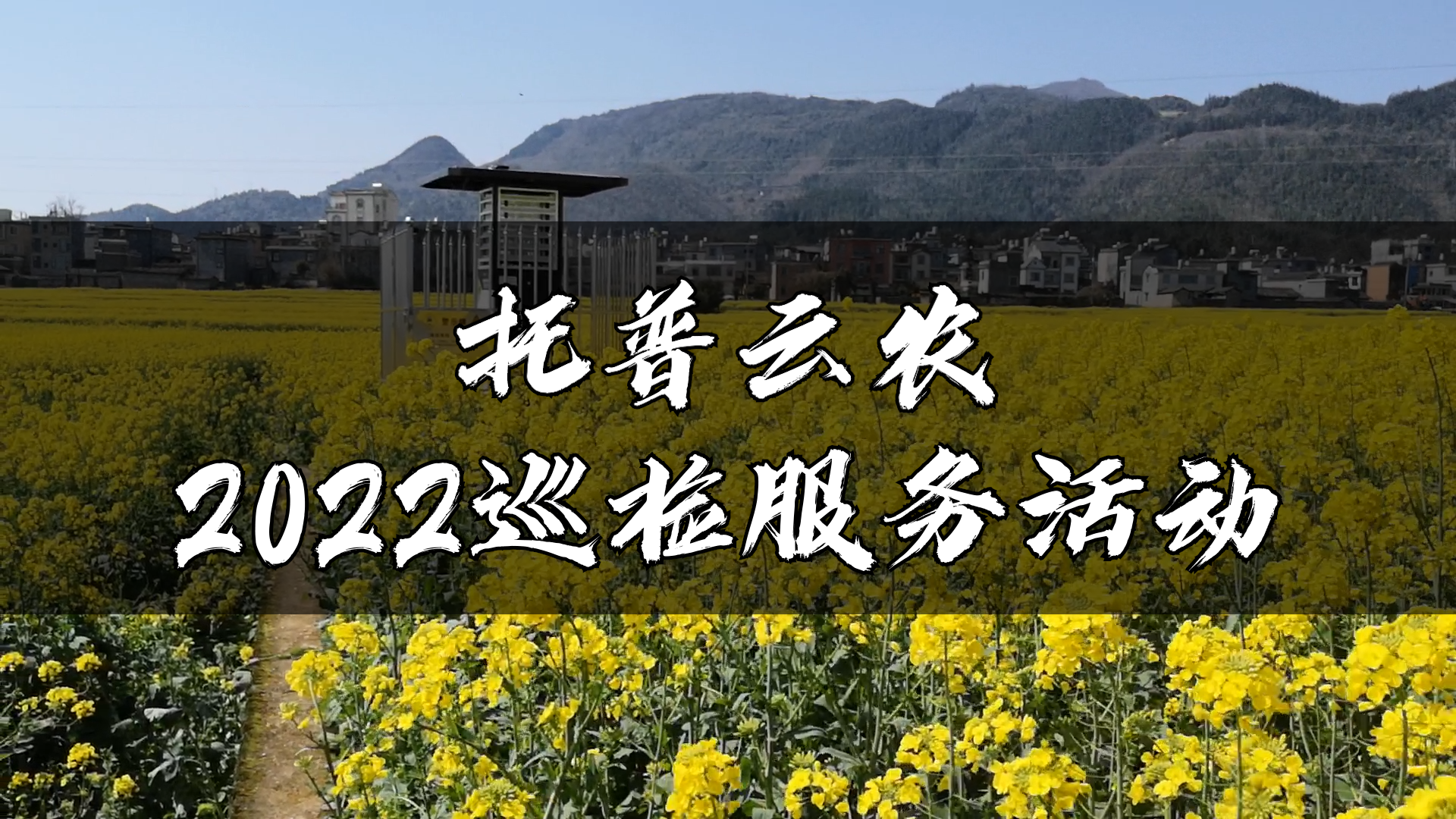 交通受阻 服務不停丨托普云農在路上